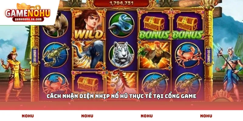 Cách nhận diện nhịp nổ hũ thực tế tại cổng game